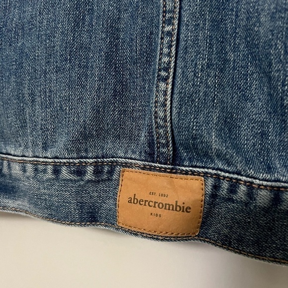 Abercrombie Kids Girls Jean Jacket Size XL - Picture 4 of 6